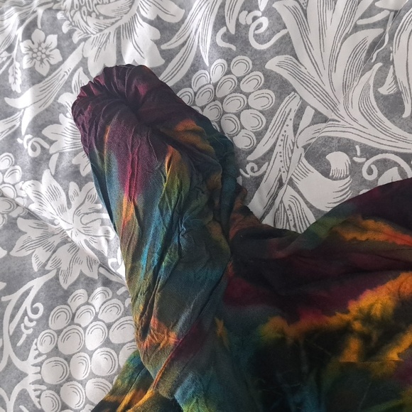 Tie Dye Assymetrical Dress or Tunic - Picture 9 of 13